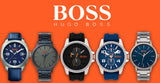 Hugo Boss Detroit Sport Quartz Black Dial Black Rubber Strap Watch for Men - 1550006