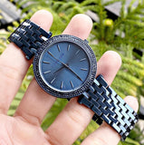 Michael Kors Darci Blue Dial Blue Steel Strap Watch for Women - MK3417