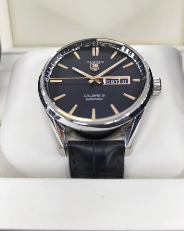 Tag Heuer Carrera Black Dial Watch for Men - WAR201C.FC6266