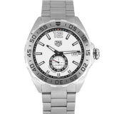Tag Heuer Formula 1 Calibre 6 Automatic White Dial Silver Steel Strap Watch for Men - WAZ2013.BA0842