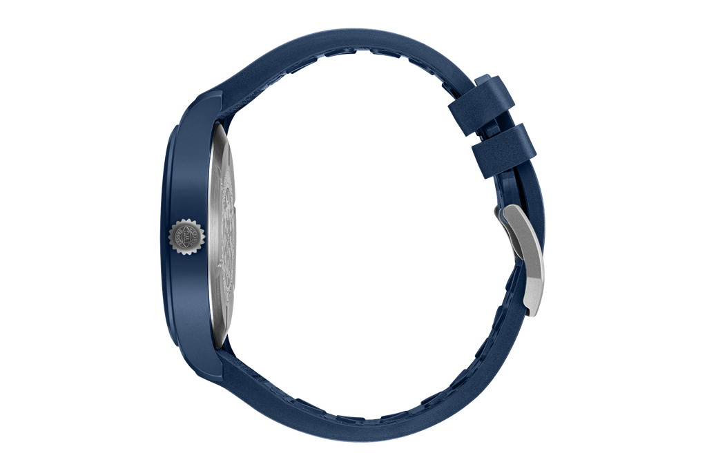 IWC Pilot’s Watch Automatic "Laureus Sport for Good" Edition Blue Dial Blue Nylon Strap Watch for Men - IW328101