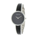Calvin Klein Seduce Black Dial Two Tone Steel Strap Watch for Women - K4E2N111