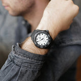 Tag Heuer Aquaracer Professional 300 Automatic White Dial Black Rubber Strap Watch for Men - WBP201D.FT6197