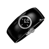 Emporio Armani Casual Analog Black Dial Black Leather Strap Watch For Women - AR0739