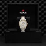Tudor Style Automatic Silver Dial Two Tone Steel Strap Watch for Men - M12713-0003