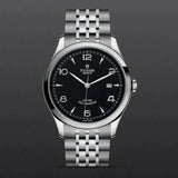 Tudor 1926 Automatic Black Dial Silver Steel Strap Watch for Men - M91650-0002
