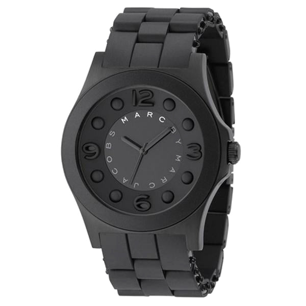Marc Jacobs Pelly Black Dial Black Steel Strap Watch for Women - MBM2510