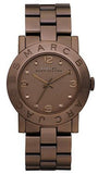 Marc Jacobs Amy Brown Dial Brown Steel Strap Watch for Women - MBM3119