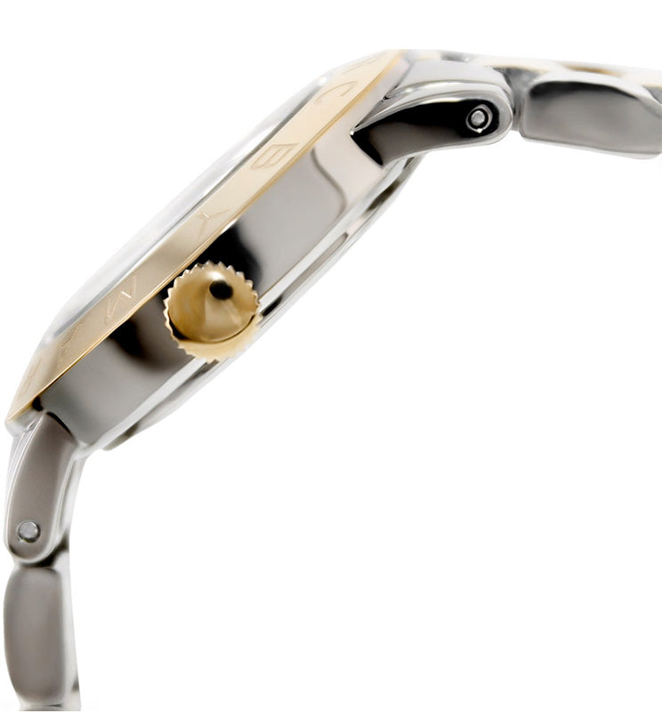 Marc Jacobs Amy Silver Dial Two Tone Steel Strap Watch for Women - MBM3139