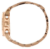 Marc Jacobs Rock Chronograph Rose Gold Dial Rose Gold Steel Strap Watch for Women - MBM3156
