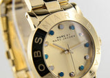 Marc Jacobs Amy Dexter Gold Dial Gold Steel Strap Watch for Women - MBM3215