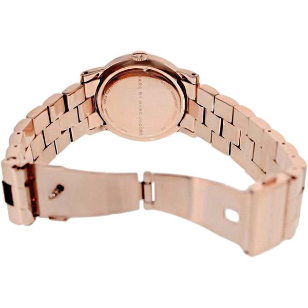 Marc Jacobs Amy Rose Gold Dial Rose Gold Steel Strap Watch for Women - MBM3219