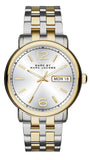 Marc Jacobs Fergus Silver Dial Two Tone Steel Strap Watch for Women - MBM8652