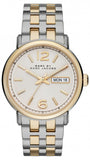 Marc Jacobs Fergus White Dial Two Tone Steel Strap Watch for Men - MBM5079