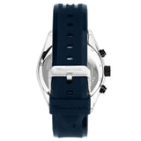 Maserati Traguardo Chronograph Blue Dial Black Silicone Strap Watch For Men - R8871612046