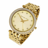 Michael Kors Darci Gold Dial Gold Stainless Steel Strap Watch for Women - MK3216