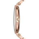 Michael Kors Darci Rose Gold Dial Rose Gold Steel Strap Watch for Women - MK3439