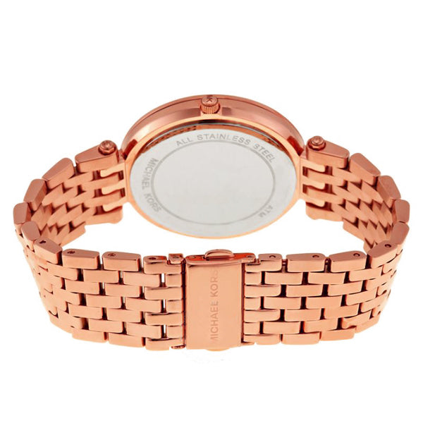 Michael Kors Darci Rose Gold Dial Rose Gold Steel Strap Watch for Women - MK3439