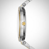 Michael Kors Darci Quartz Blue Dial Two Tone Steel Strap Watch For Women - MK3401