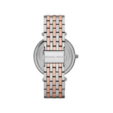 Michael Kors Darci Rose Gold Dial Two Tone Steel Strap Watch for Women - MK3726