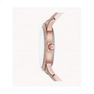 Michael Kors Tibby Multifunction Rose Gold Dial Rose Gold Steel Strap Watch For Women - MK6928