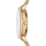 Michael Kors Darci Quartz Gold Dial Gold Mesh Strap Watch for Women - MK7121