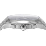 Emporio Armani Chronograph Blue Dial Silver Steel Strap Watch For Men - AR11528