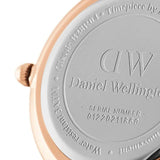 Daniel Wellington Petite Cornwall Black Dial Black Nylon Strap Watch for Women - DW00100247