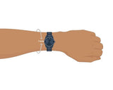 Movado Bold Verso Blue Dial Blue Steel Strap Watch for Men - 3600862