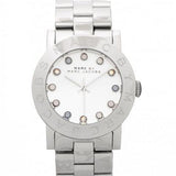 Marc Jacobs Amy Dexter Silver Dial Silver Steel Strap Watch for Women - MBM3214