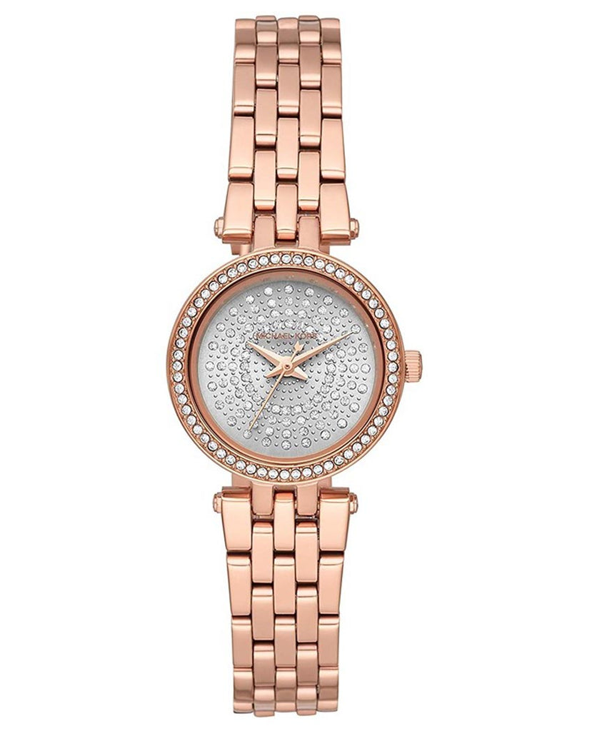 Michael Kors Darci Rose Gold Dial Rose Gold Steel Strap Watch for Women - MK3439