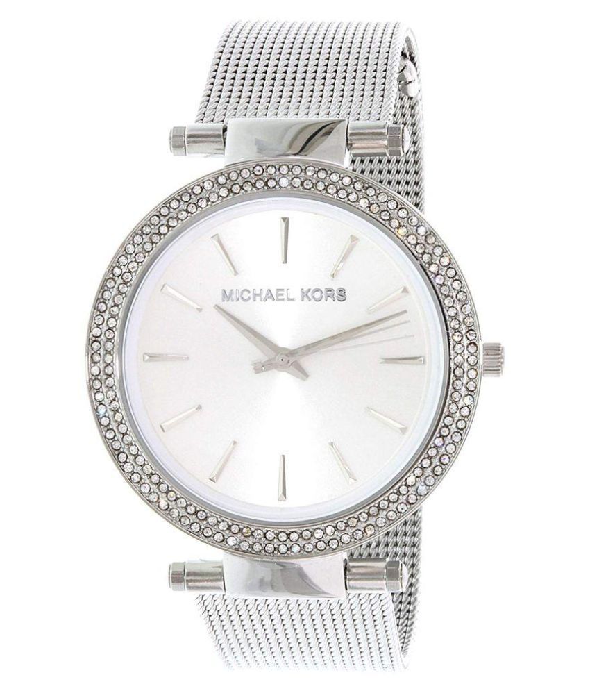 Michael Kors Darci Silver Dial Silver Mesh Bracelet Watch for Women - MK3367