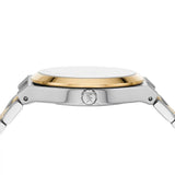 Michael Kors Lennox Three-Hand White Dial Two Tone Steel Strap Watch for Women - MK7464