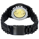 Citizen Tsuyosa Automatic Camouflage Black Dial Black Steel Strap Watch For Men - NJ0155-87E