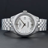 Tissot Ballade Powermatic 80 Cosc Silver Dial Silver Steel Strap Watch For Men - T108.408.11.037.00