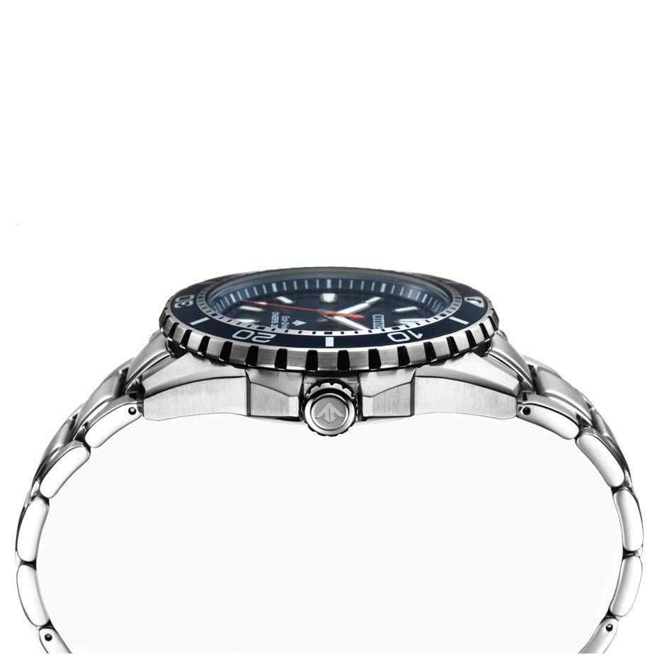 Citizen Promaster Marine Blue Dial Silver Steel Strap Watch For Men - BN0191-80L