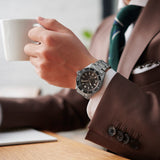 Seiko Prospex 1965 Modern Re Interpretation Automatic Black Dial Silver Steel Strap Watch For Men - SPB143J1