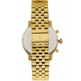 Maserati Epoca Chronograph Black Dial Gold Steel Strap Watch For Men - R8873618023