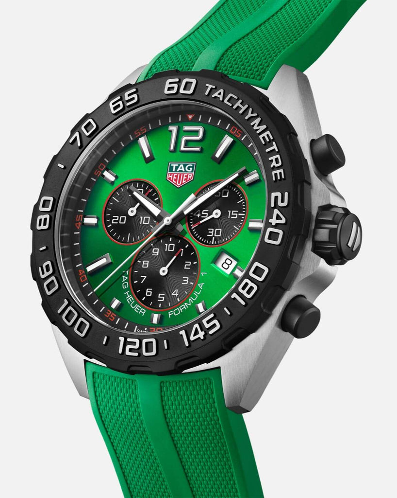Tag Heuer Formula 1 Green Dial Watch for Men - CAZ101AP.FT8056