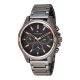 Tommy Hilfiger Mason Grey Dial Grey Steel Strap Watch for Men - 1791790