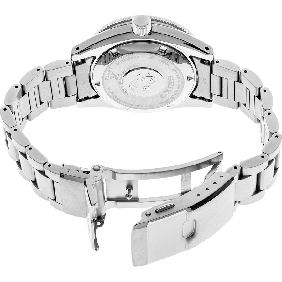 Seiko Prospex 55th Anniversary Edition Brown Dial Silver Steel Strap Watch For Men - SPB145J1