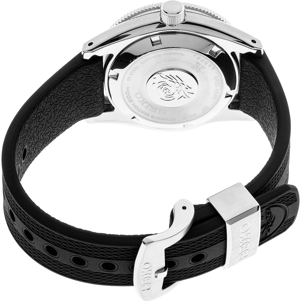 Seiko Prospex 1965 Diver's Modern Re-Interpretation Automatic Brown Dial Black Rubber Strap Watch For Men - SPB147J1