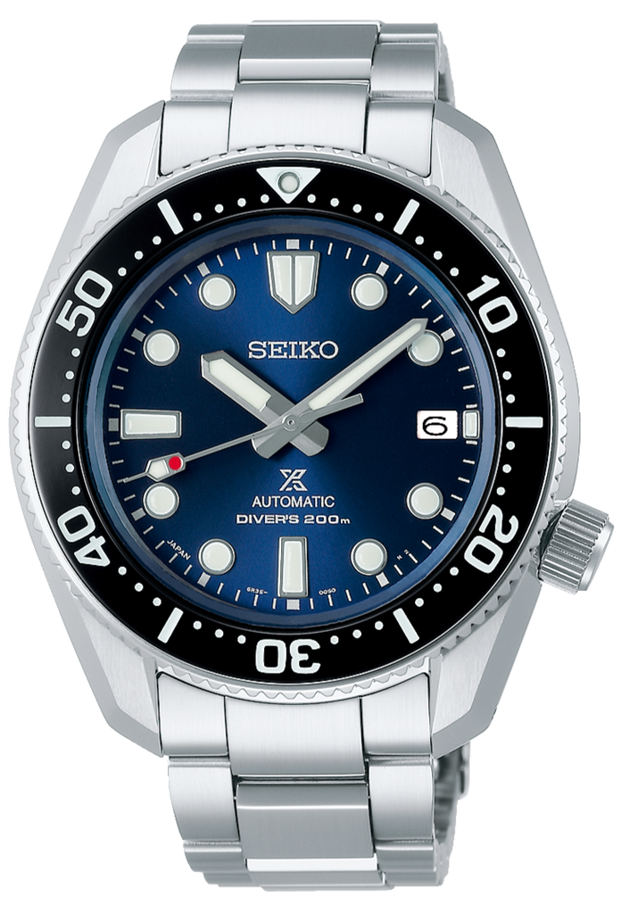 Seiko Prospex Sea Automatic Diver Green Dial Silver Steel Strap Watch For Men - SPB187J1