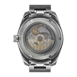 Seiko Presage Sharp Edged Series Automatic GMT Champagne Dial Silver Steel Strap Watch For Men - SPB273J1