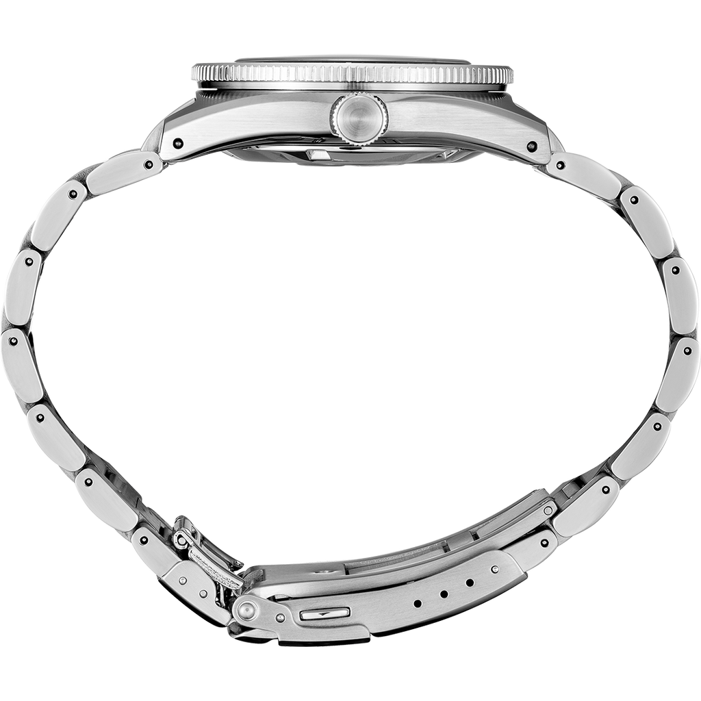 Seiko Prospex Glacier Save the Ocean Green Dial Silver Steel Strap Watch For Men - SPB297J1