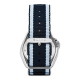 Seiko 5 Sports Honda Super Cub Limited Edition Blue Dial Two Tone NATO Strap Watch For Men - SRPK37K1