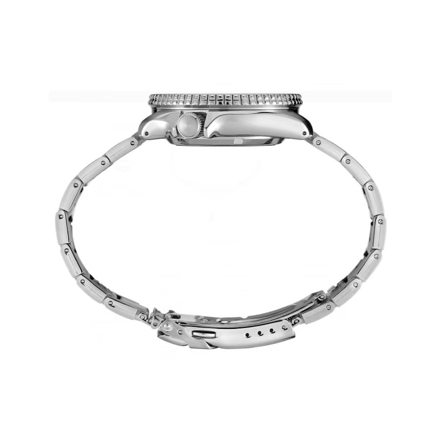 Seiko 5 Sports Automatic Blue Dial Silver Steel Strap Watch for Men - SRPK97K1