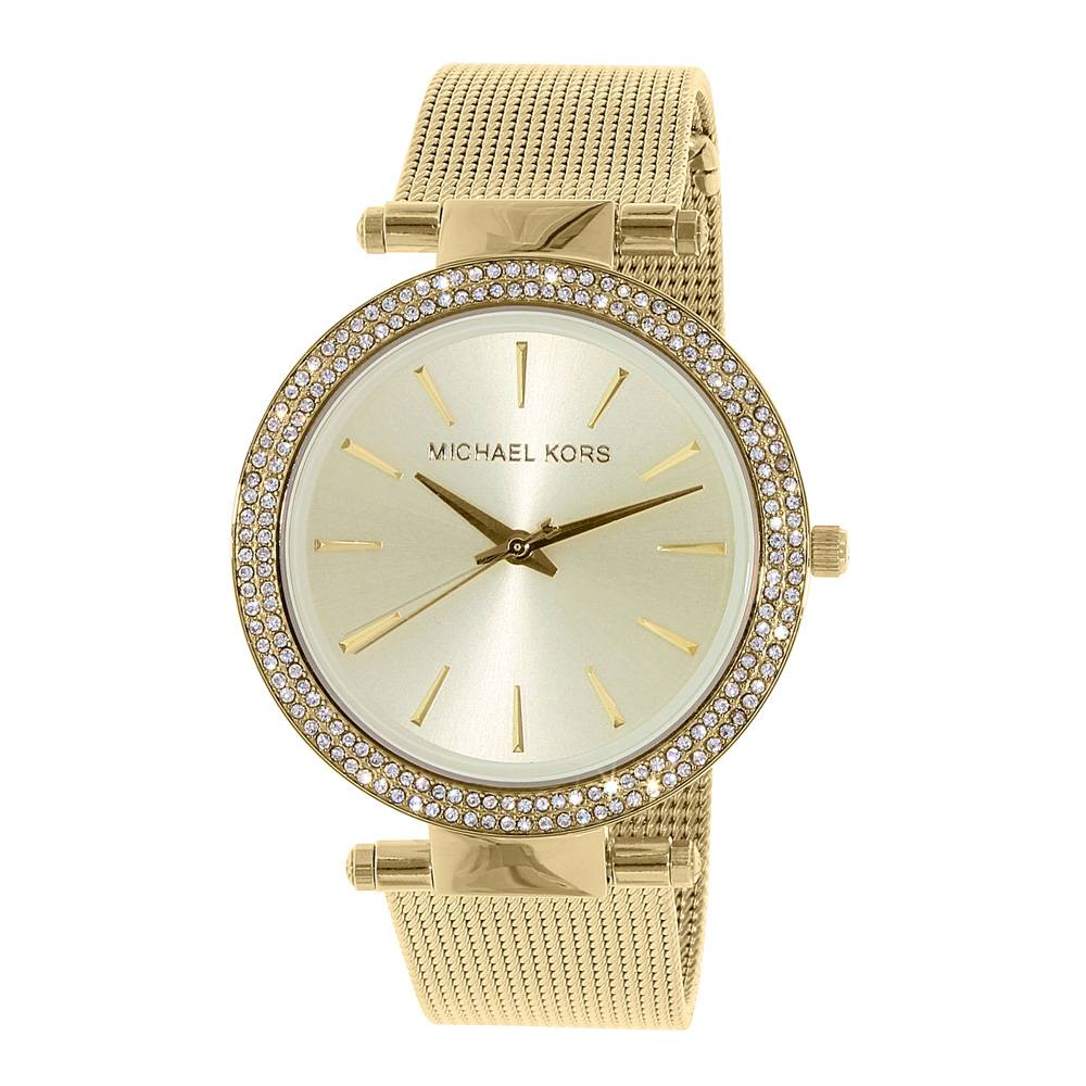 Michael Kors Darci Gold Dial Gold Mesh Bracelet Watch for Women - MK3368