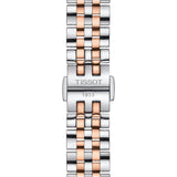 Tissot T Classic Le Locle Automatic Silver Dial Two Tone Steel Strap Watch For Women - T006.207.22.038.00