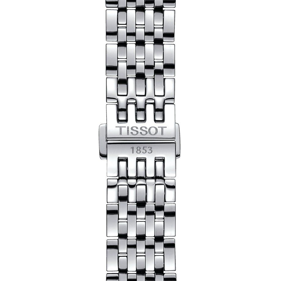 Tissot Le Locle Powermatic 80 Silver Dial Silver Steel Strap Watch for Men - T006.407.11.033.03
